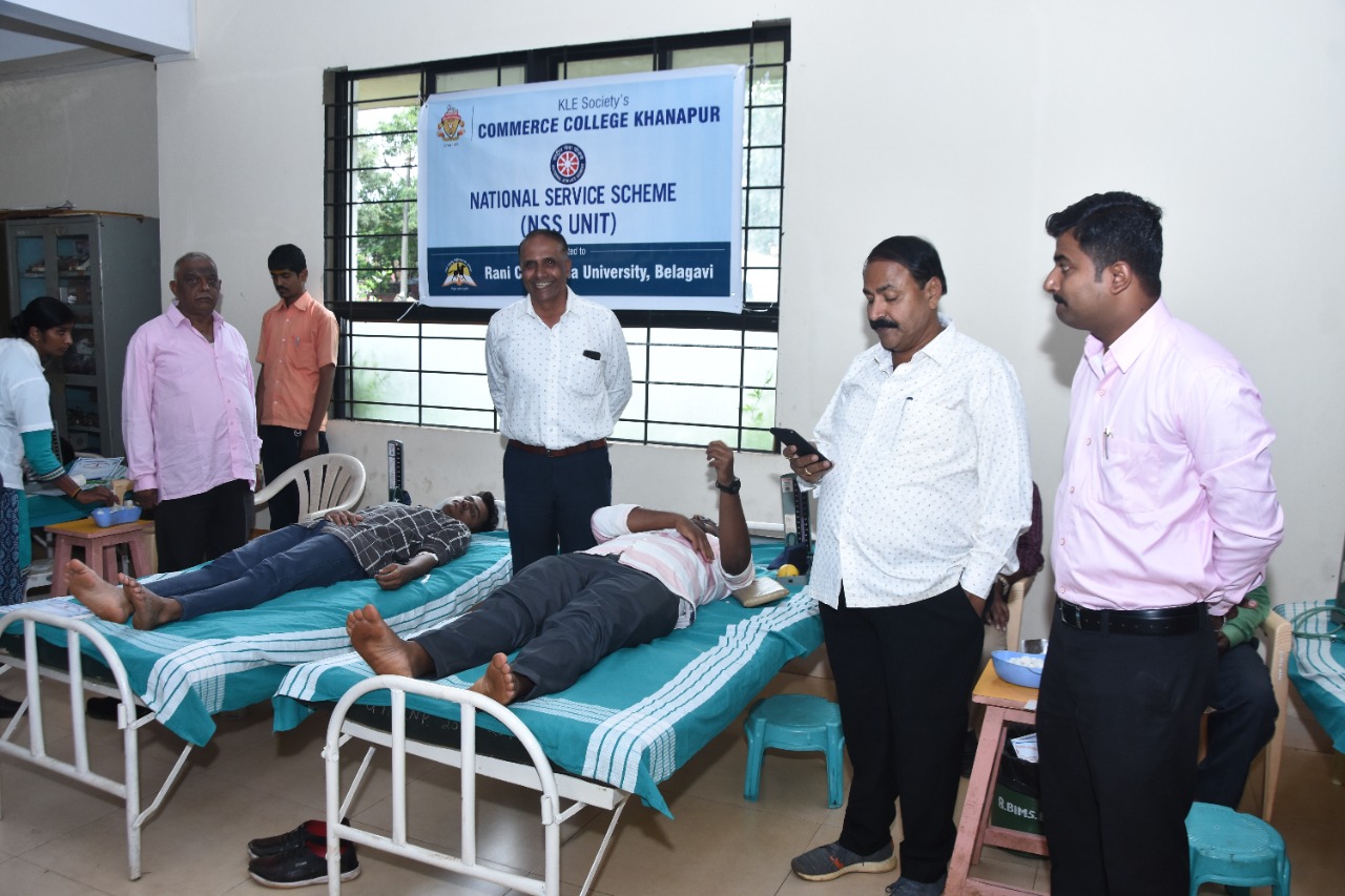 Blood Donation Camp on occasion of Dr. Prabhakar Kore